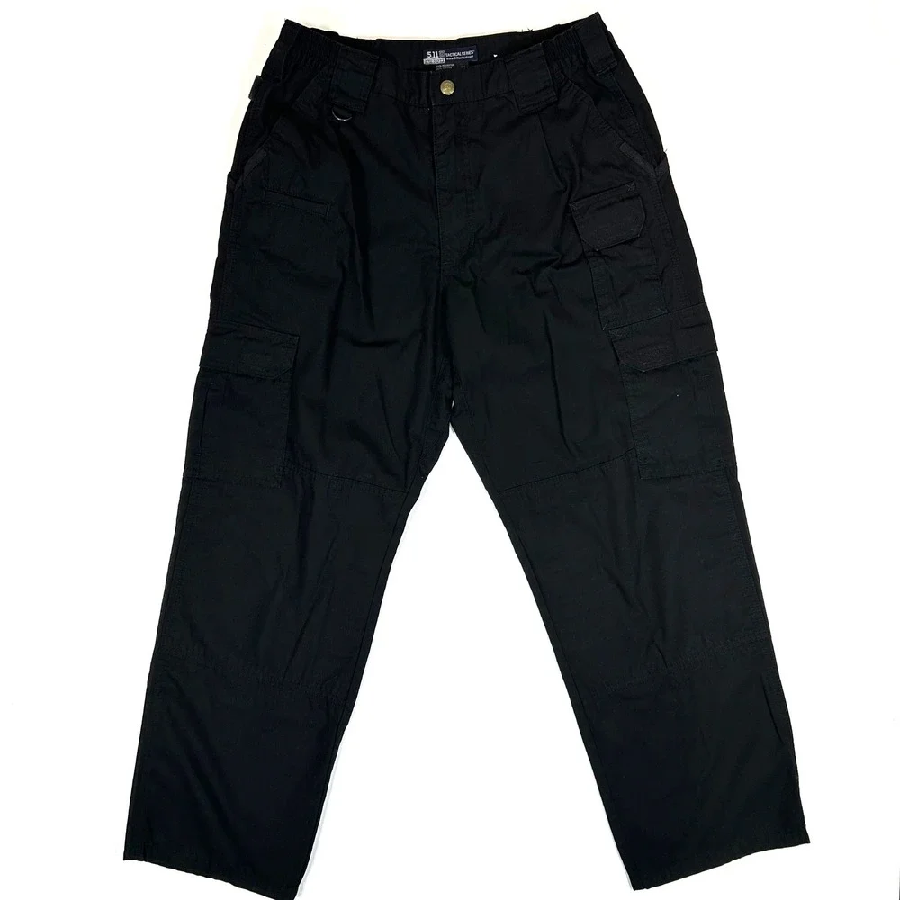 5.11 Tactical Series Mens Black Cargo Pants Style 74273 Size 32x28